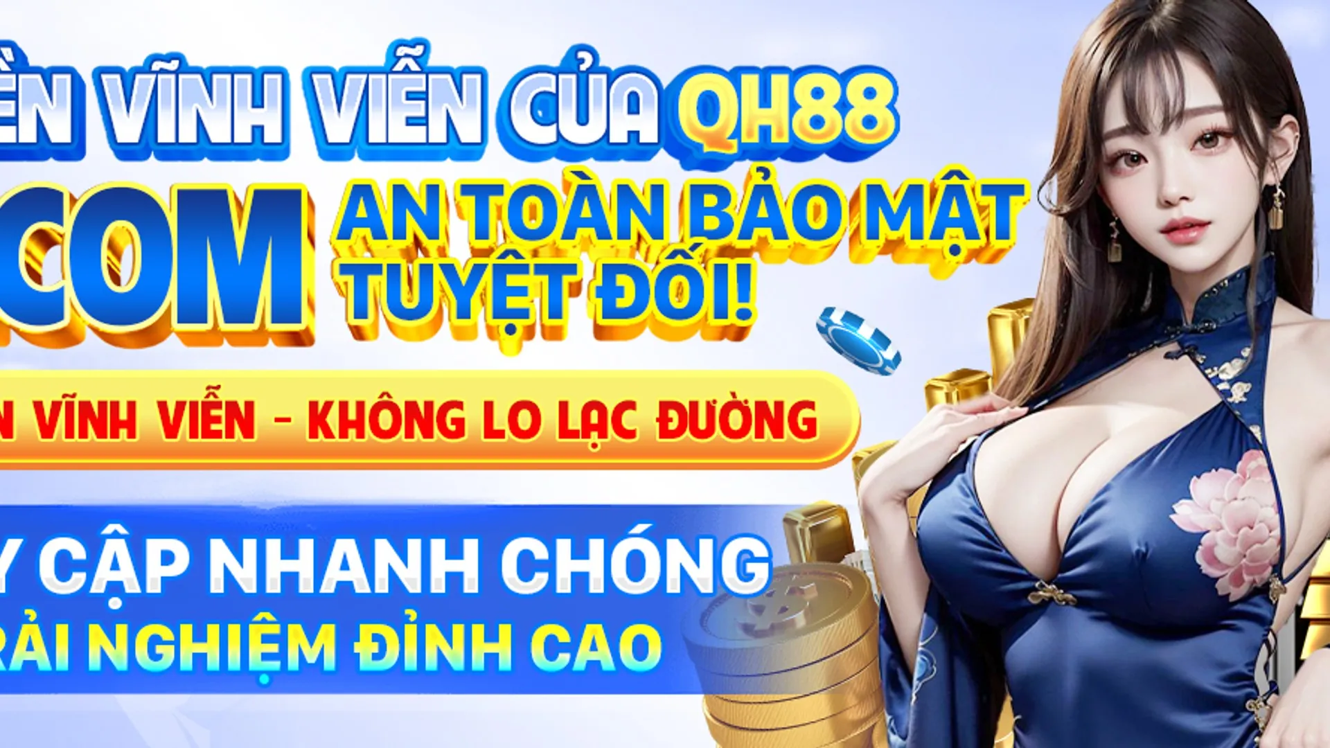Hình ảnh tổng quan về bảo mật trực tuyến, thể hiện các lớp bảo vệ kỹ thuật số, khóa an toàn và biểu tượng mã hóa, với màu sắc chủ đạo là xanh đậm và vàng, tạo cảm giác chuyên nghiệp và đáng tin cậy.